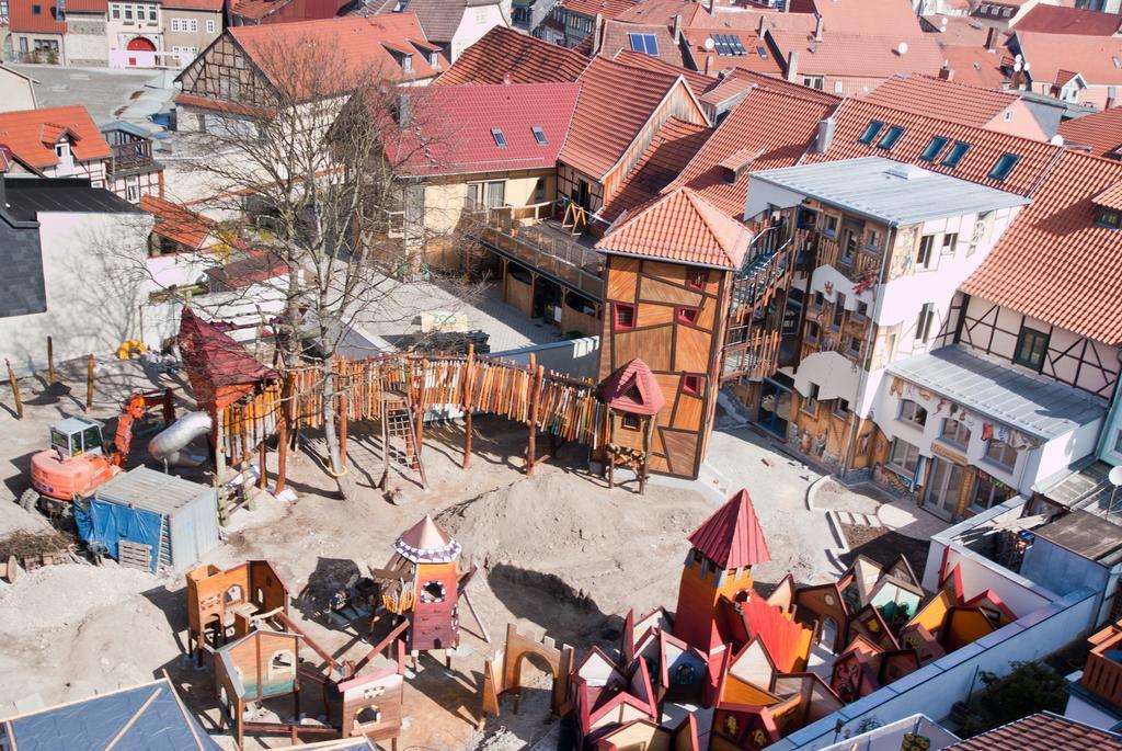 Ferienwohnungen Am Butterturm Bad Langensalza Exterior foto