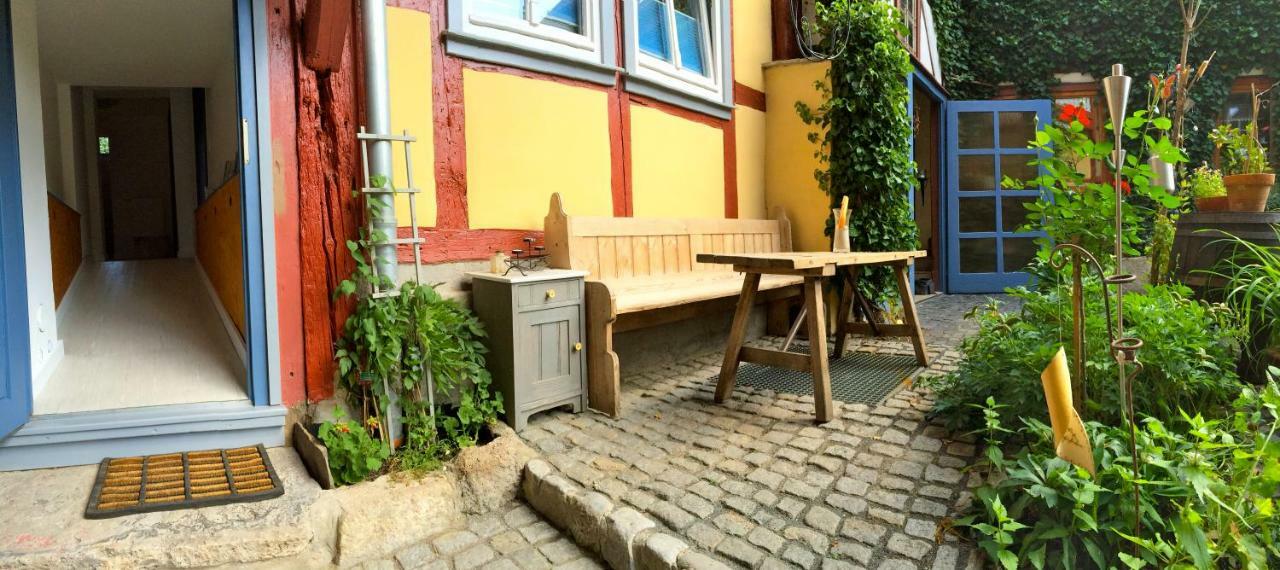 Ferienwohnungen Am Butterturm Bad Langensalza Exterior foto